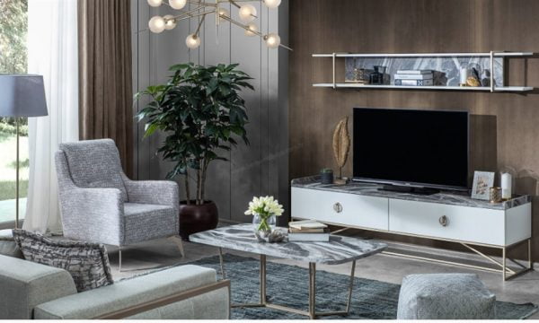 Loft Ekru Tv Ünitesi